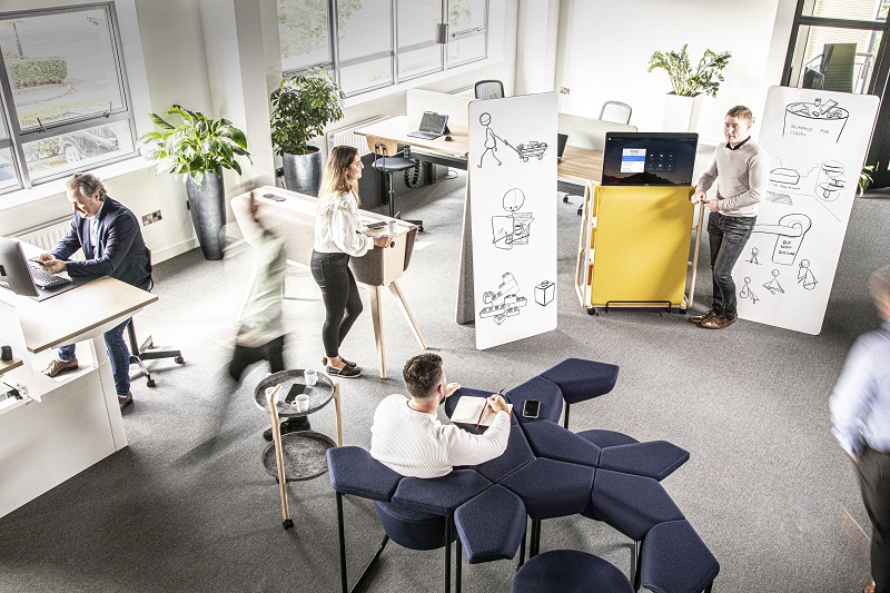 W2W Greyfox Symaptico technology connected furniture